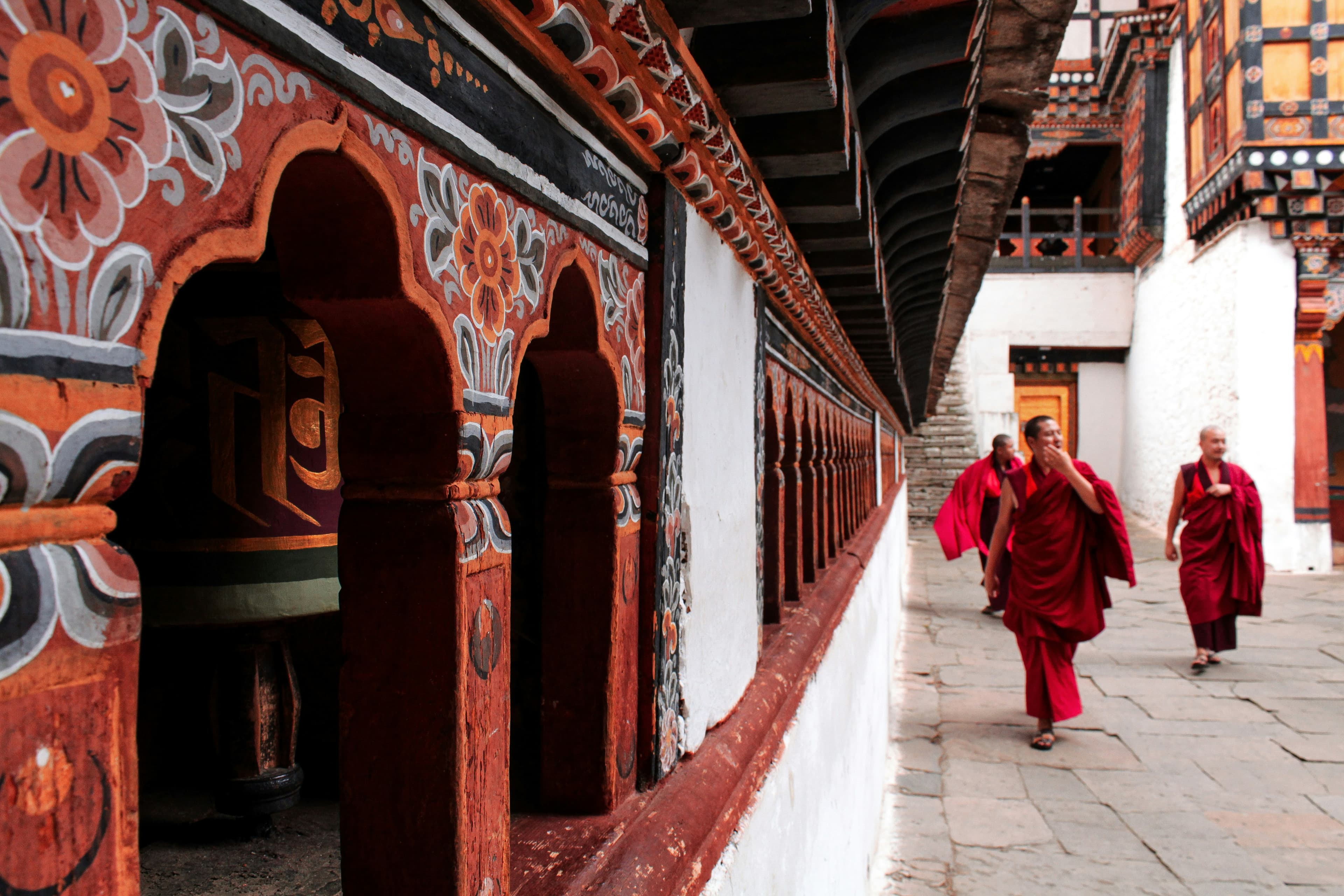 Bumthang valley with sacred temples and rolling meadows