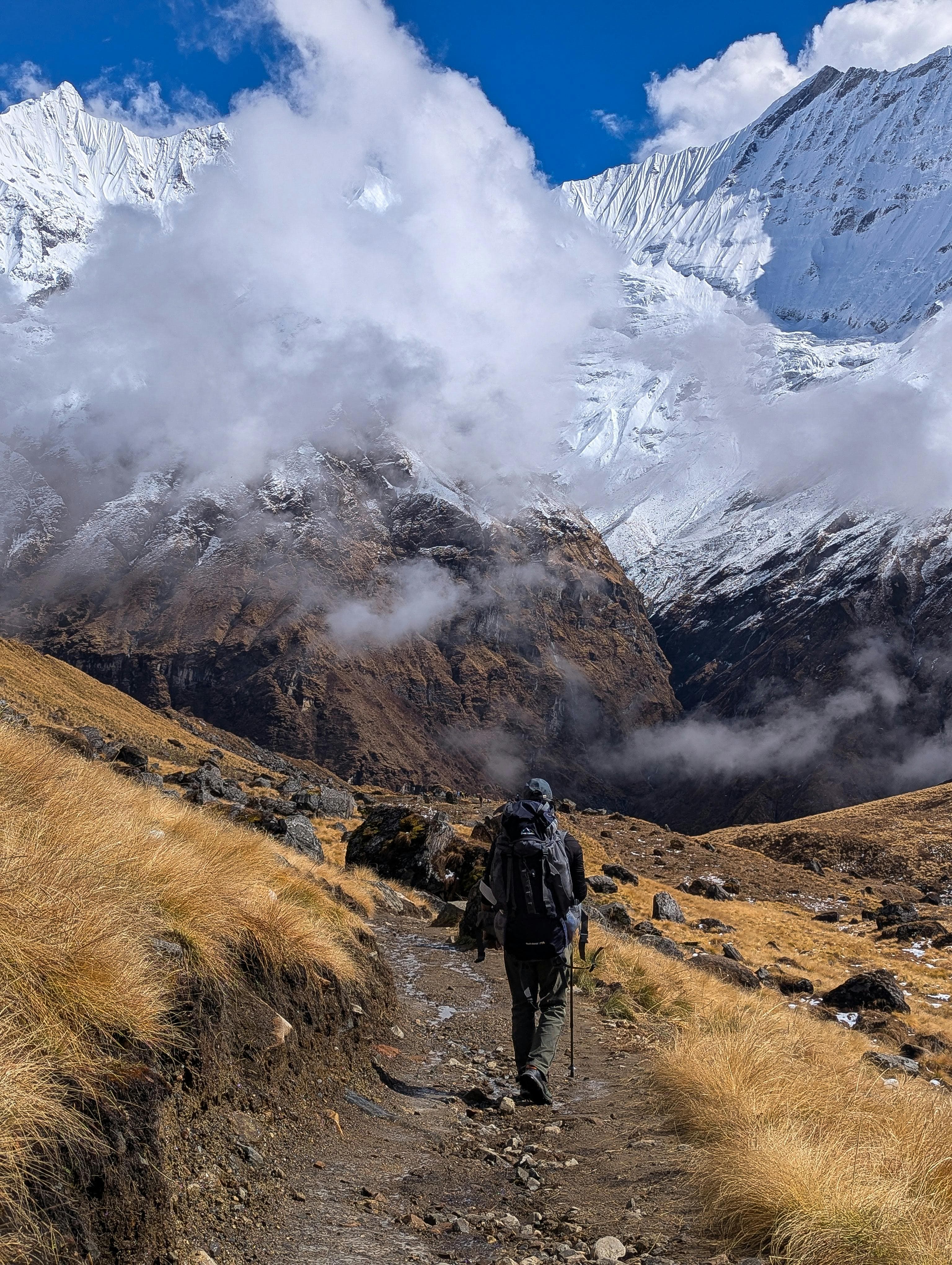 River valley below forested Bhutan ridgeline